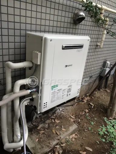 施工後の給湯器（ノーリツ GT-C206SARX BL）
