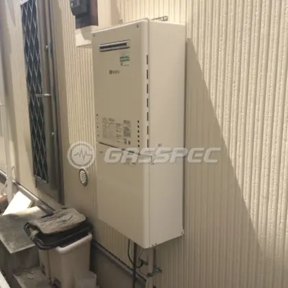 施工後の給湯器（ノーリツ GT-C246SAWX BL）