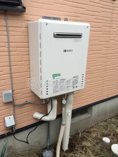 施工後の給湯器（ノーリツ GT-C206SAWX BL）