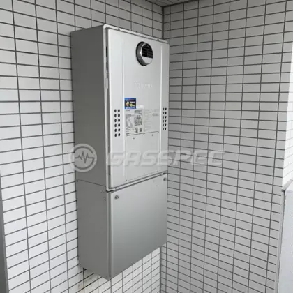 施工後の暖房熱源機（ノーリツ GTH-C2471AW3H BL）