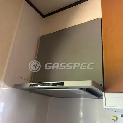 施工後のレンジフード（ノーリツ NFG7S25MSV）