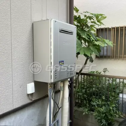 施工後の給湯器（ノーリツ GT-C2062AWX-2 BL (アウトレット））