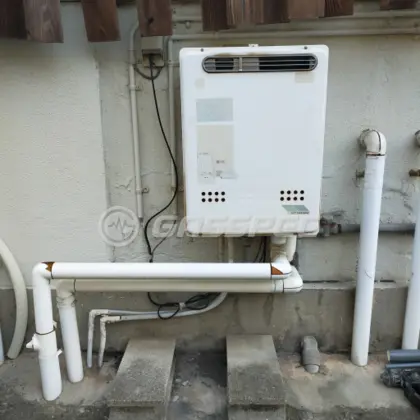 施工前の給湯器（GT-169SAW）