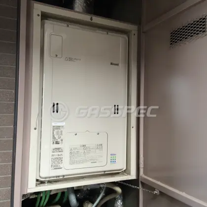 施工後の暖房熱源機（リンナイ RUFH-TE2403AU2-3(A)）