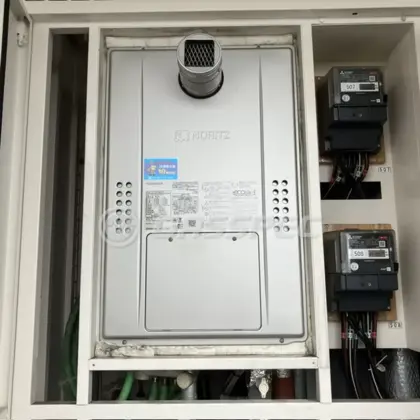 施工後の暖房熱源機（ノーリツ GTH-C2470AW3H-T BL）
