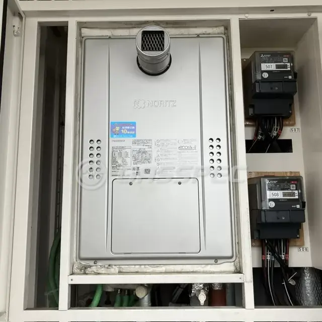 交換後の暖房熱源機（ノーリツ GTH-C2470AW3H-T BL）