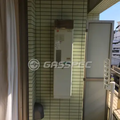 施工前の給湯器（GQ-168WS-L）
