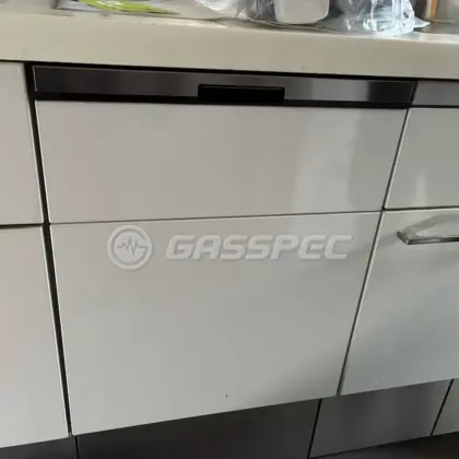 施工後のビルトイン食洗機（パナソニック NP-45BD1W）