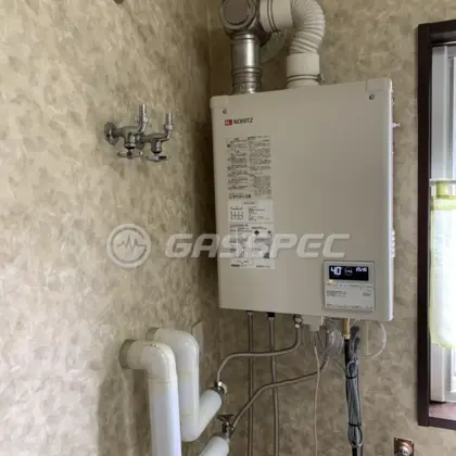 施工後の給湯器（ノーリツ OTQ-G4706WFF-RC）