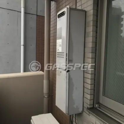施工前の給湯器（GQ-1628WS）