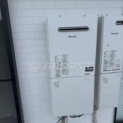 施工後の給湯器（リンナイ RUF-A2405SAW(C)）