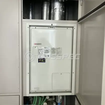 施工後の暖房熱源機（ノーリツ GTH-2444AWX6H-SFF-1 BL）