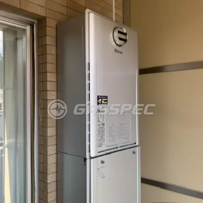 施工後の暖房熱源機（リンナイ RUFH-E2407AH2-3(A)）