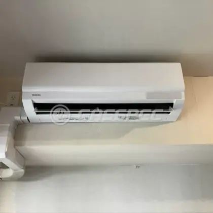 施工後のエアコン（東芝 RAS-3616TL）