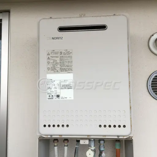 交換前の給湯器（ノーリツ GT-2428SAWX）