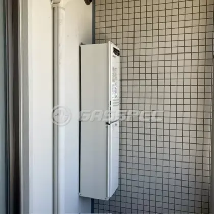 施工後の給湯器（ノーリツ GQ-1628AWX-DX BL）