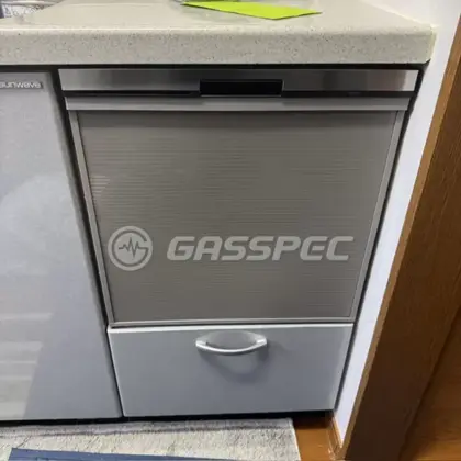 施工後のビルトイン食洗機（パナソニック NP-45BS1S）