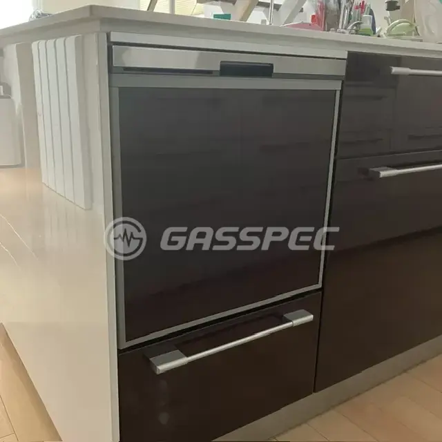 交換後のビルトイン食洗機（パナソニック NP-45BS1S）
