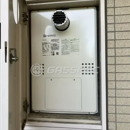施工後の暖房熱源機（ノーリツ GTH-2454AW-T BL）