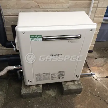 施工後の給湯器（ノーリツ GT-C246ARX BL）
