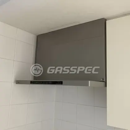 施工後のレンジフード（ノーリツ NFG7S25MSV）
