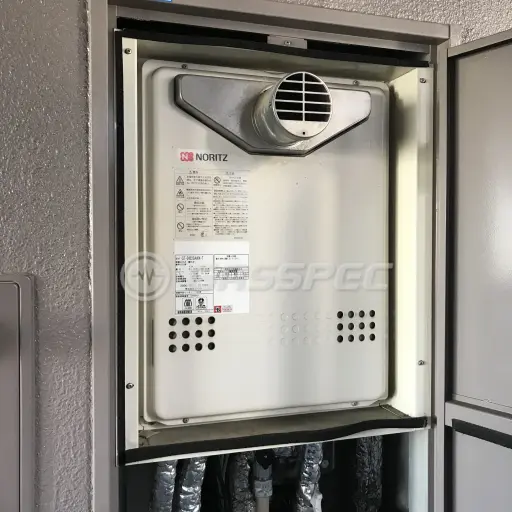 交換前の給湯器（ノーリツ GT-2422SAWX-T）