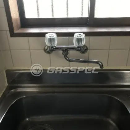 施工前の水栓・蛇口