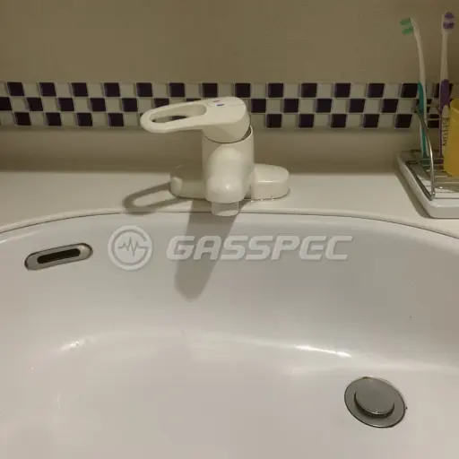 交換前の水栓・蛇口