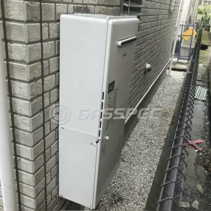 施工後の給湯器（リンナイ RUF-A2005SAW(C)）