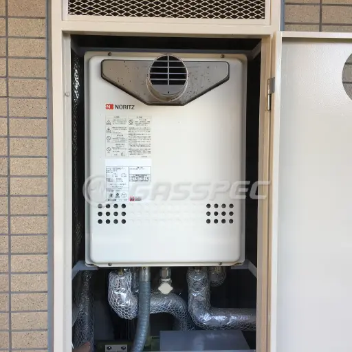 交換前の給湯器（ノーリツ GT-2027SAWX-T-1）
