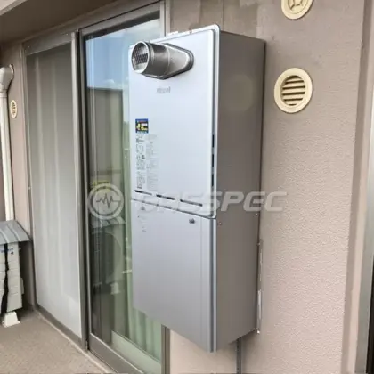 施工後の給湯器（リンナイ RUF-E240EAT）