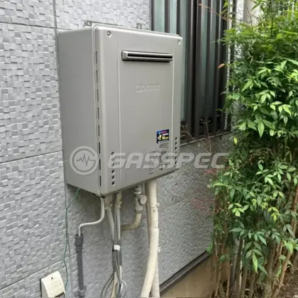 施工後の給湯器（ノーリツ GT-C2072SAW-1 BL）