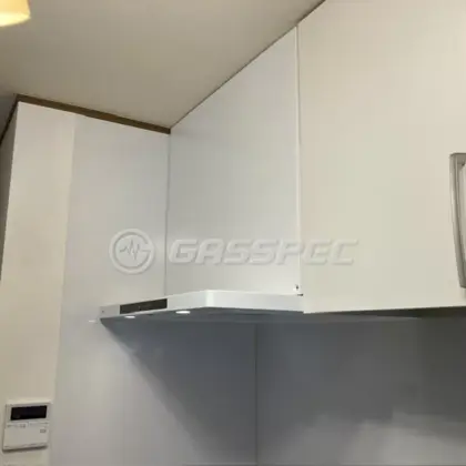 施工後のレンジフード（ノーリツ NFG7S26MWH）