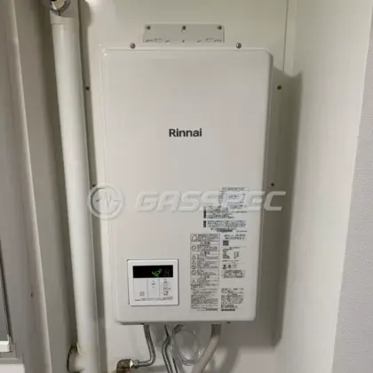 施工後の給湯器（リンナイ RUX-V1316FFDA(A)-E）