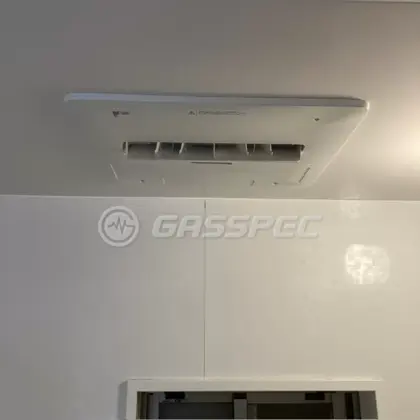 施工後の浴室乾燥機（ノーリツ BDV-4106AUKNC-J3-BL）
