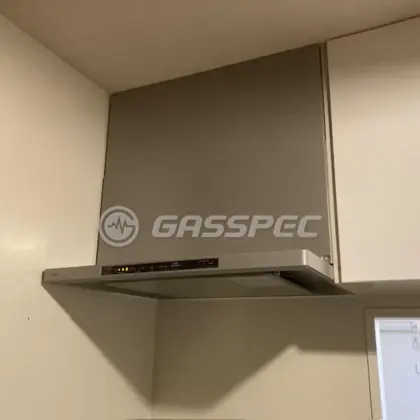 施工後のレンジフード（ノーリツ NFG7S25MSV）
