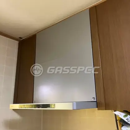 施工後のレンジフード（ノーリツ NFG6S25MSV）