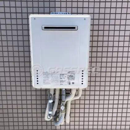 施工後の給湯器（ノーリツ GT-2070SAW-1 BL）