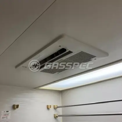 施工後の浴室乾燥機（ノーリツ BDV-3307AUKNSC-J3-BL）