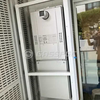 施工後の暖房熱源機（ノーリツ GTH-C2471AW6H-T BL）
