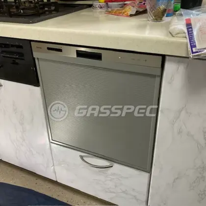 施工後のビルトイン食洗機（リンナイ RSW-405LP）