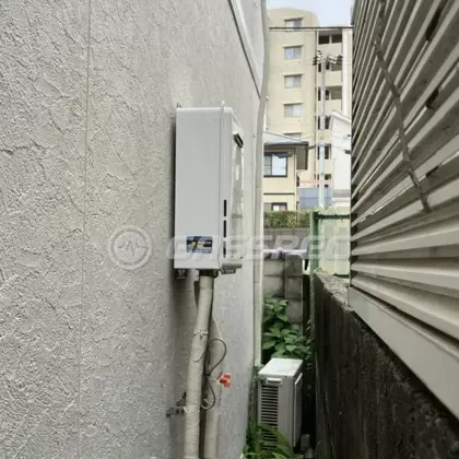 施工後の給湯器（リンナイ RUX-A1616W(A)-E）