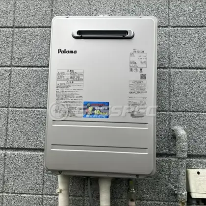 施工後の給湯器（パロマ PH-1015AW）