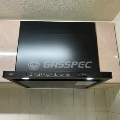 施工後のレンジフード（ノーリツ NFG6S25MBA）