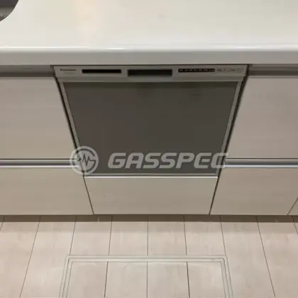 施工後のビルトイン食洗機（パナソニック NP-45RS9S）