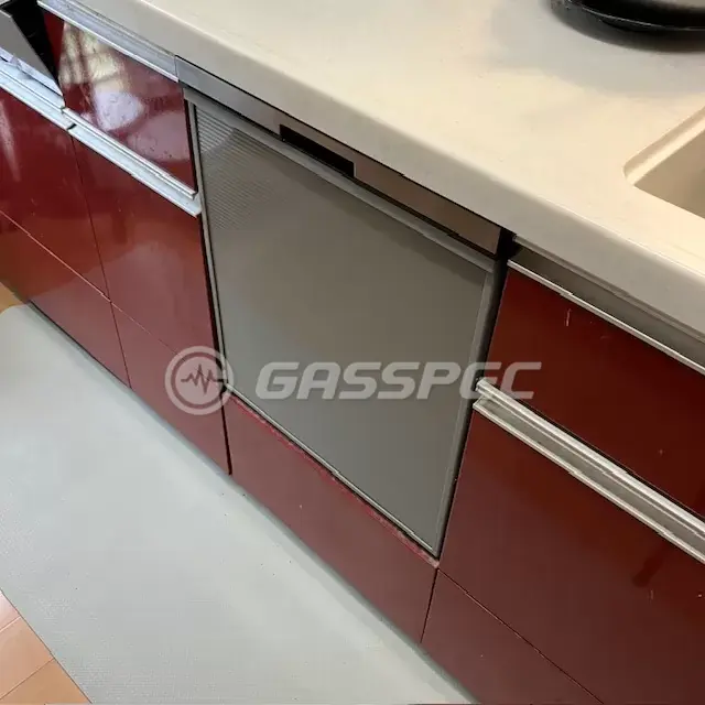 交換後のビルトイン食洗機（パナソニック NP-45BD1S）