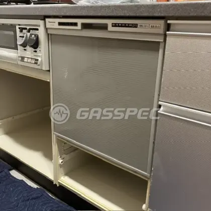 施工後のビルトイン食洗機（パナソニック NP-45RS9S）