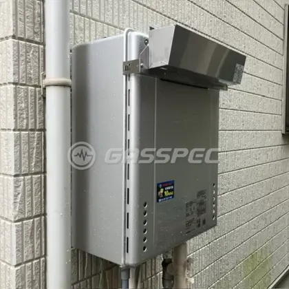 施工後の給湯器（ノーリツ GT-C2072SAW-1 BL）