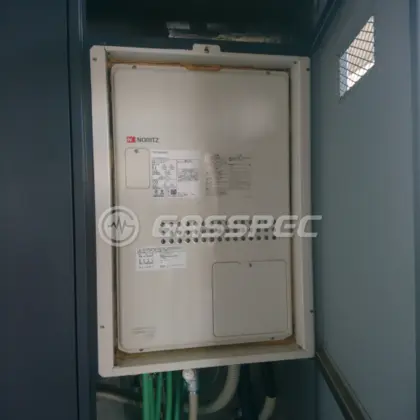 施工後の暖房熱源機（ノーリツ GTH-2444AWX3H-H-1 BL）