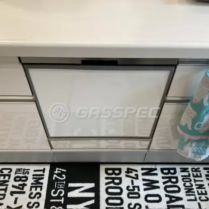 施工後のビルトイン食洗機（パナソニック NP-45BS1S）